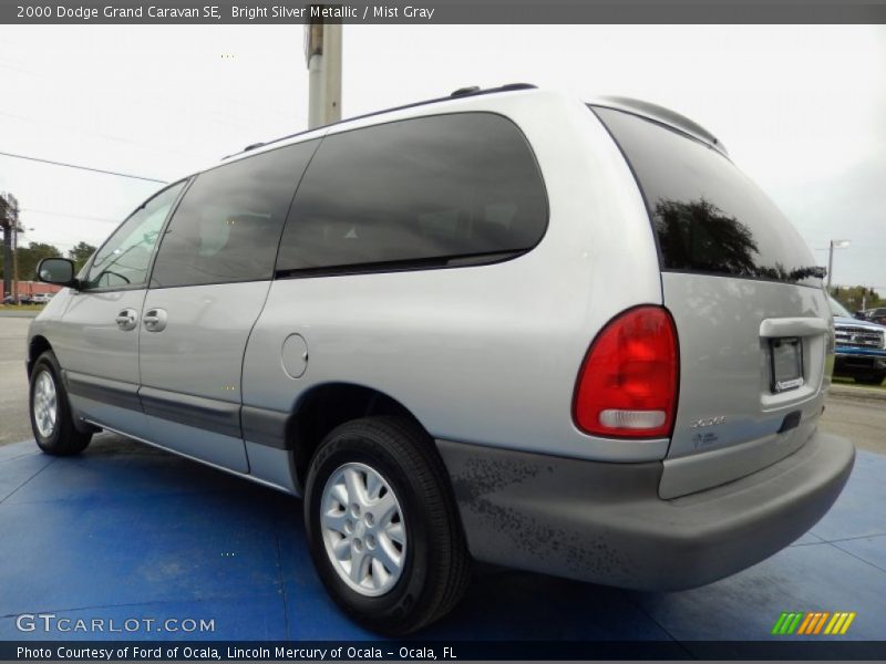 Bright Silver Metallic / Mist Gray 2000 Dodge Grand Caravan SE