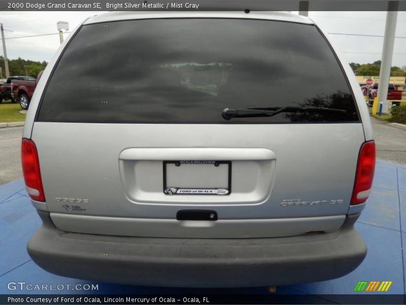 Bright Silver Metallic / Mist Gray 2000 Dodge Grand Caravan SE