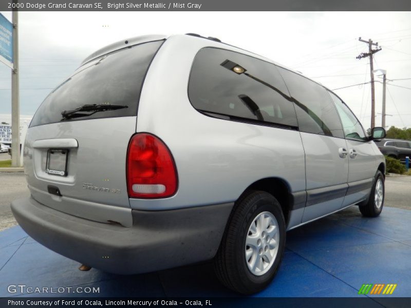 Bright Silver Metallic / Mist Gray 2000 Dodge Grand Caravan SE