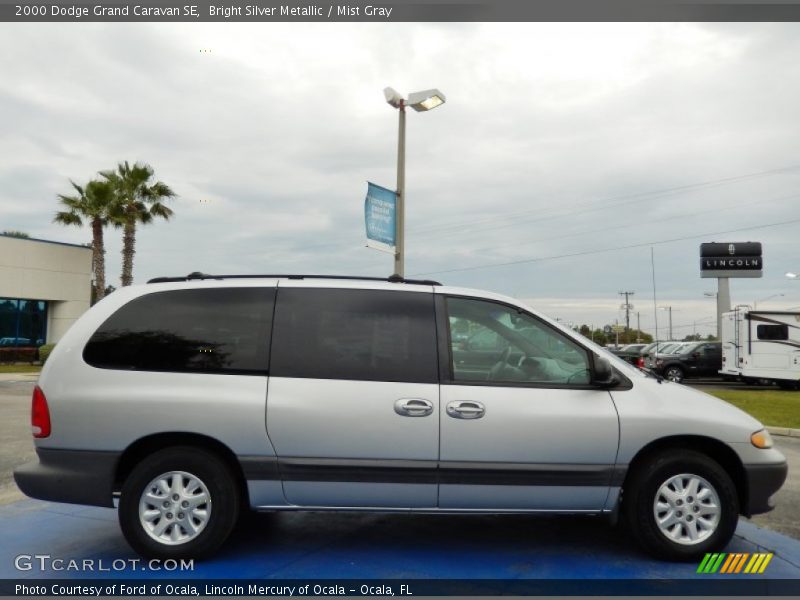 Bright Silver Metallic / Mist Gray 2000 Dodge Grand Caravan SE