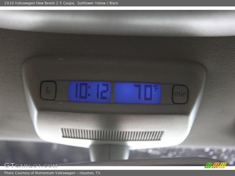 Sunflower Yellow / Black 2010 Volkswagen New Beetle 2.5 Coupe