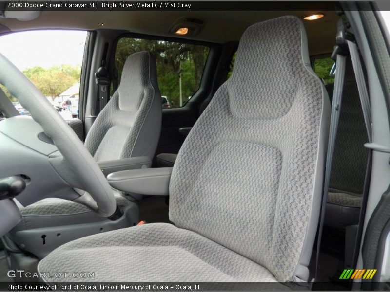 Front Seat of 2000 Grand Caravan SE