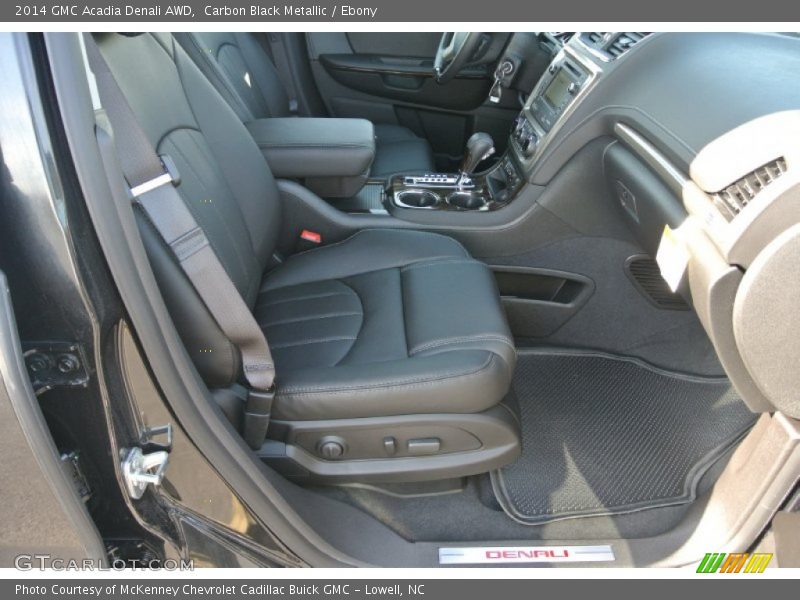 Carbon Black Metallic / Ebony 2014 GMC Acadia Denali AWD