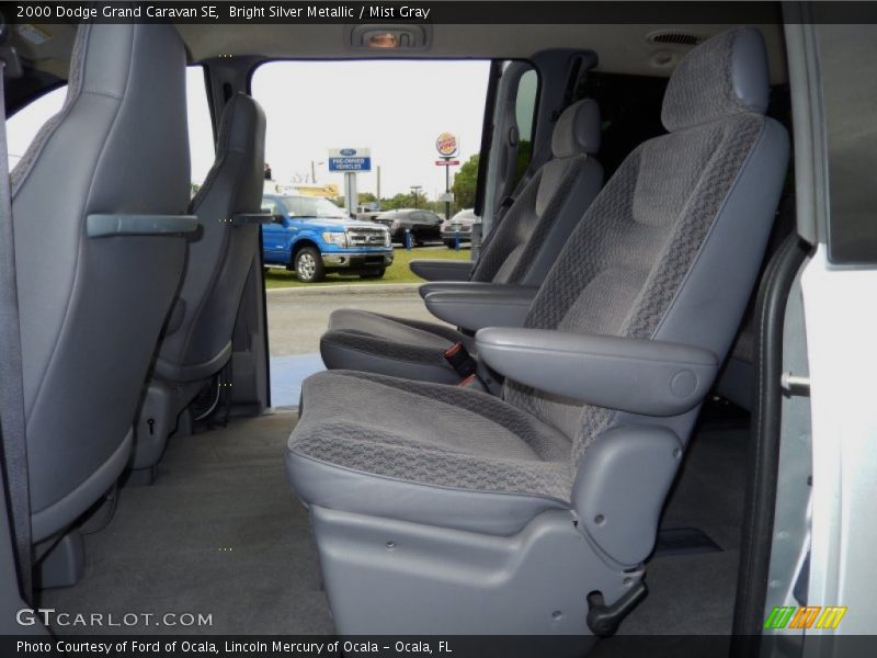 Rear Seat of 2000 Grand Caravan SE