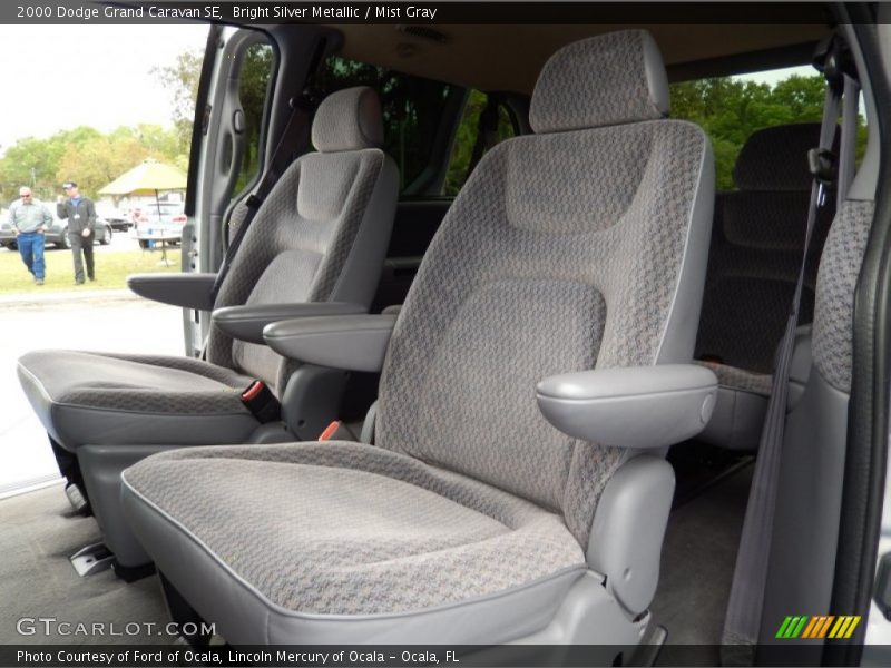 Rear Seat of 2000 Grand Caravan SE