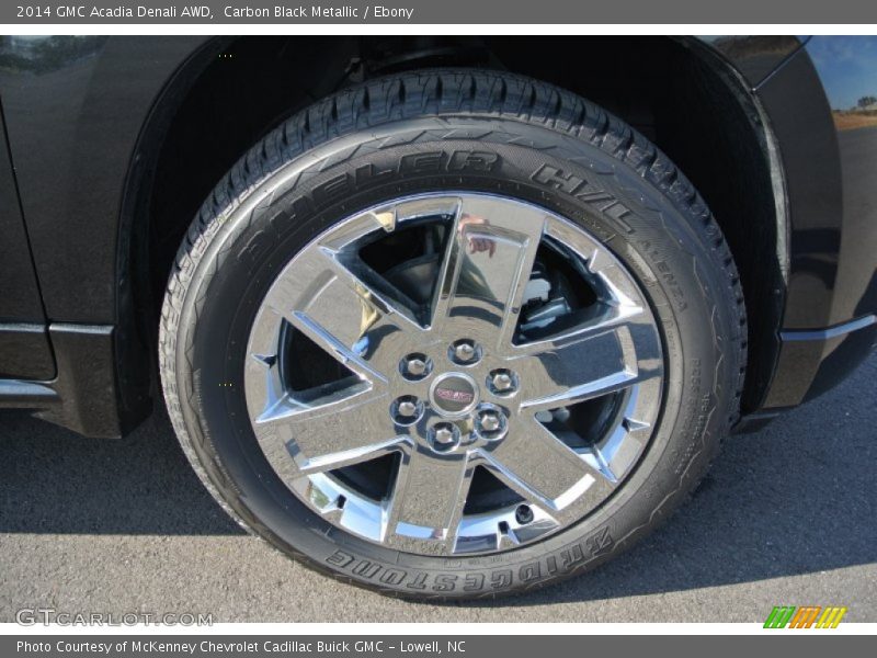 Carbon Black Metallic / Ebony 2014 GMC Acadia Denali AWD