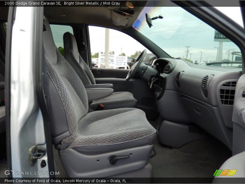 Bright Silver Metallic / Mist Gray 2000 Dodge Grand Caravan SE