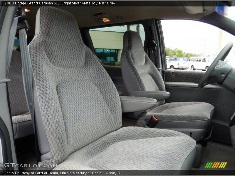 Front Seat of 2000 Grand Caravan SE