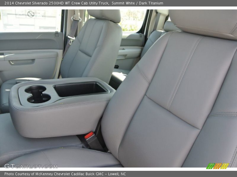 Summit White / Dark Titanium 2014 Chevrolet Silverado 2500HD WT Crew Cab Utlity Truck