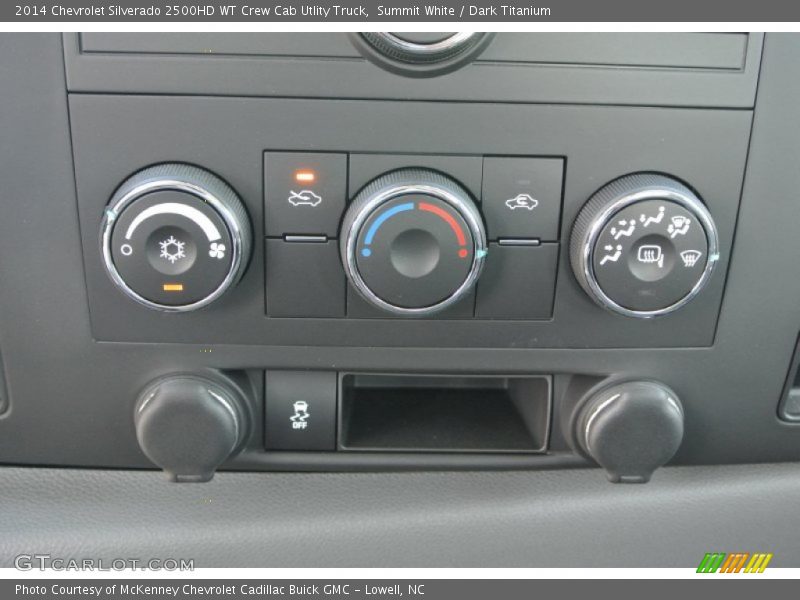 Summit White / Dark Titanium 2014 Chevrolet Silverado 2500HD WT Crew Cab Utlity Truck
