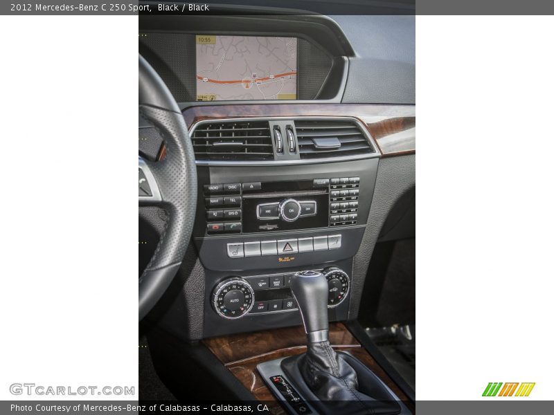Black / Black 2012 Mercedes-Benz C 250 Sport