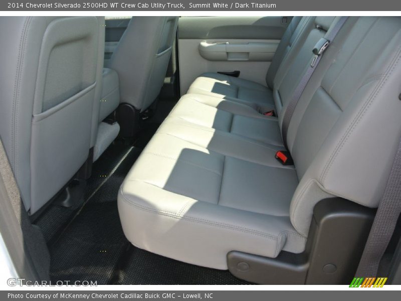 Summit White / Dark Titanium 2014 Chevrolet Silverado 2500HD WT Crew Cab Utlity Truck