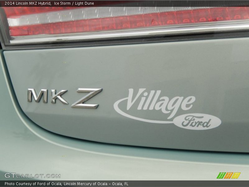 Ice Storm / Light Dune 2014 Lincoln MKZ Hybrid