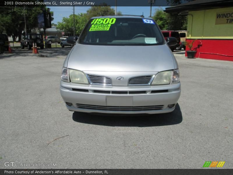 Sterling Silver / Gray 2003 Oldsmobile Silhouette GL