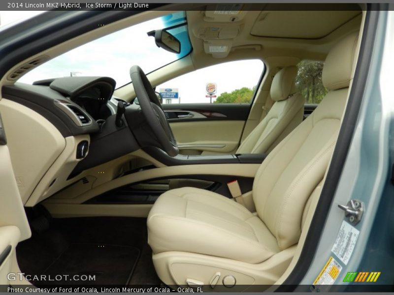 Ice Storm / Light Dune 2014 Lincoln MKZ Hybrid