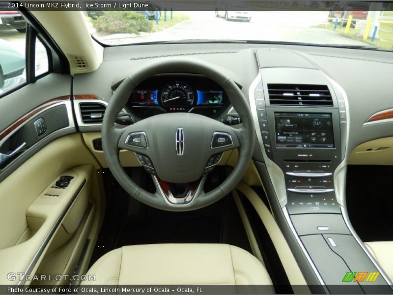 Ice Storm / Light Dune 2014 Lincoln MKZ Hybrid