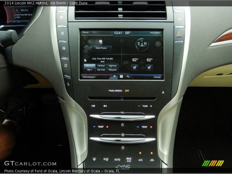 Ice Storm / Light Dune 2014 Lincoln MKZ Hybrid