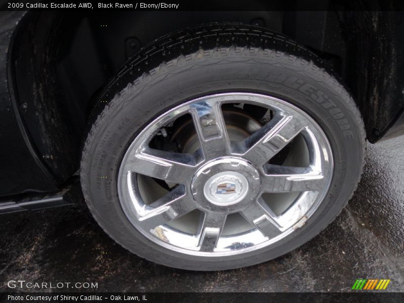Black Raven / Ebony/Ebony 2009 Cadillac Escalade AWD