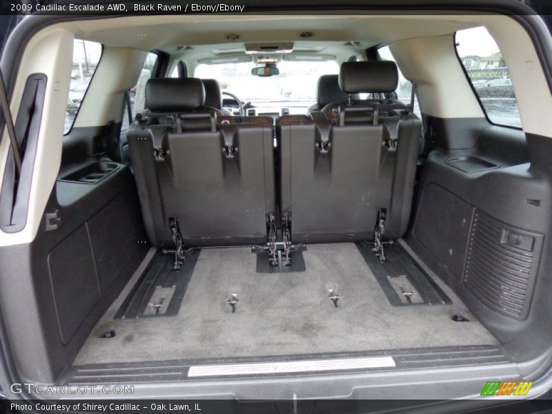 Black Raven / Ebony/Ebony 2009 Cadillac Escalade AWD