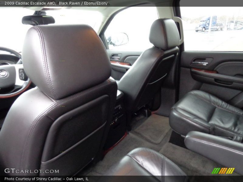 Black Raven / Ebony/Ebony 2009 Cadillac Escalade AWD