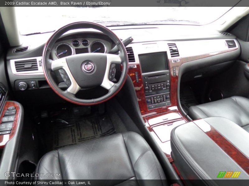 Black Raven / Ebony/Ebony 2009 Cadillac Escalade AWD