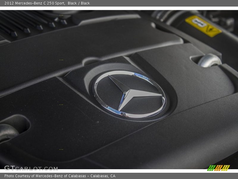 Black / Black 2012 Mercedes-Benz C 250 Sport