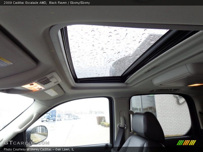 Black Raven / Ebony/Ebony 2009 Cadillac Escalade AWD