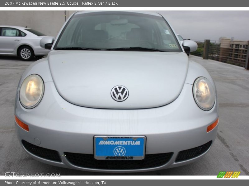 Reflex Silver / Black 2007 Volkswagen New Beetle 2.5 Coupe