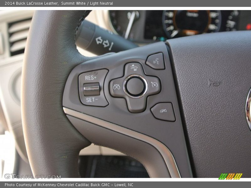 Summit White / Light Neutral 2014 Buick LaCrosse Leather