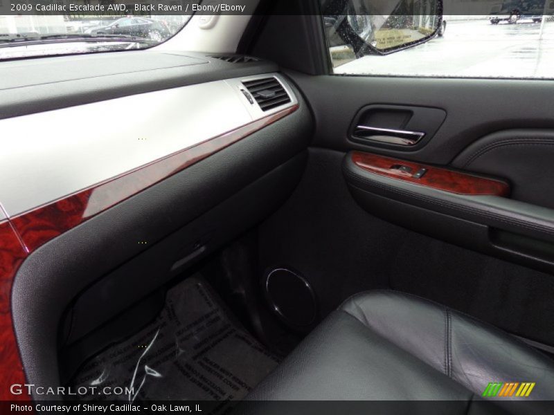 Black Raven / Ebony/Ebony 2009 Cadillac Escalade AWD