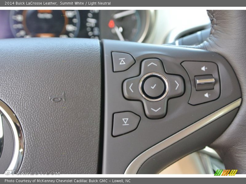 Summit White / Light Neutral 2014 Buick LaCrosse Leather