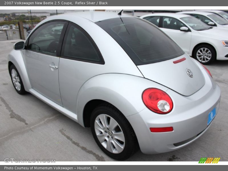Reflex Silver / Black 2007 Volkswagen New Beetle 2.5 Coupe