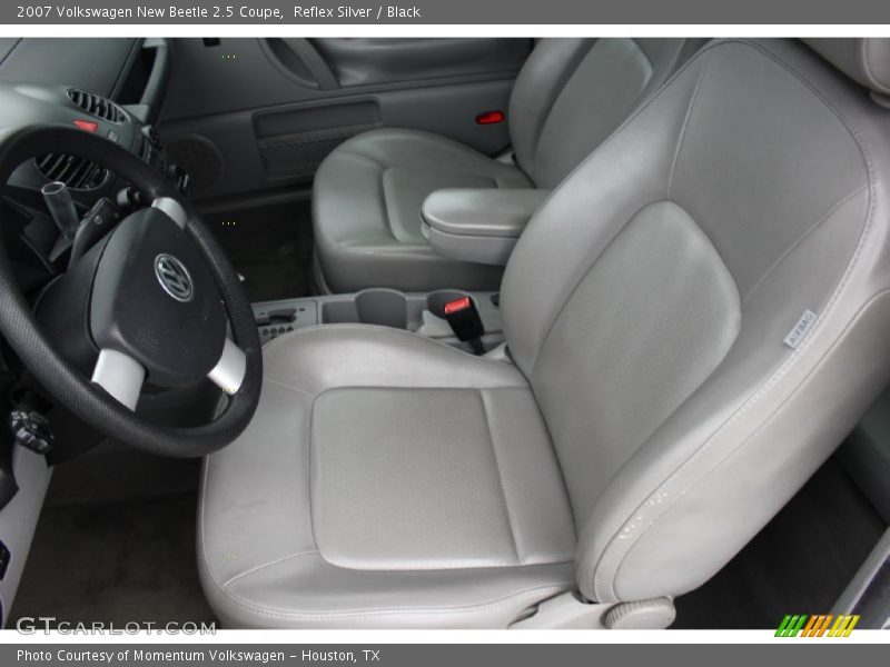 Reflex Silver / Black 2007 Volkswagen New Beetle 2.5 Coupe