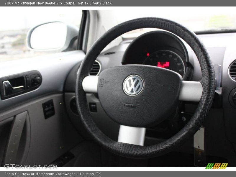 Reflex Silver / Black 2007 Volkswagen New Beetle 2.5 Coupe
