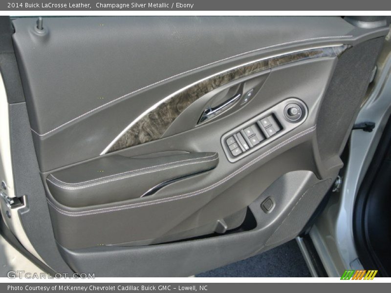 Champagne Silver Metallic / Ebony 2014 Buick LaCrosse Leather