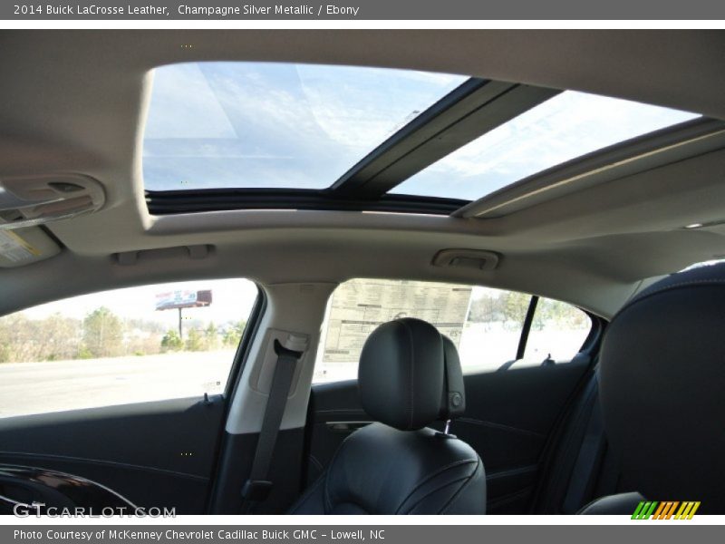 Champagne Silver Metallic / Ebony 2014 Buick LaCrosse Leather