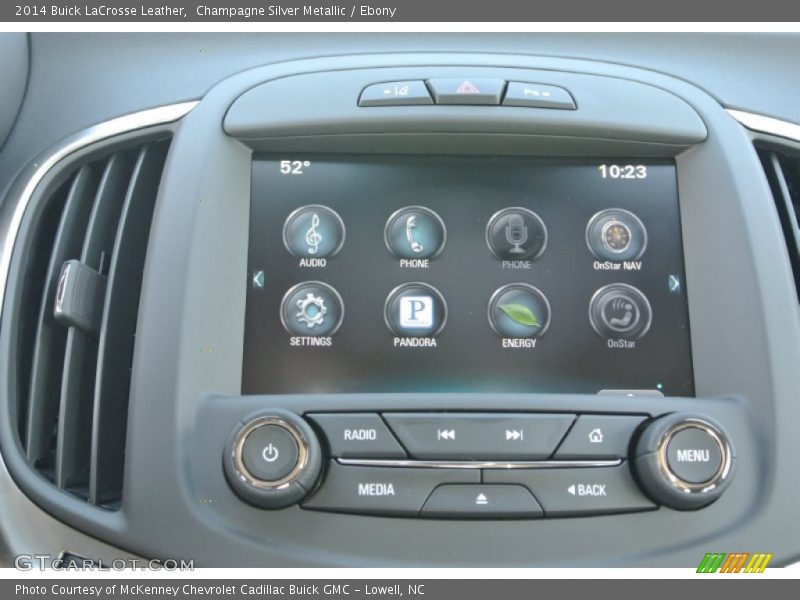Champagne Silver Metallic / Ebony 2014 Buick LaCrosse Leather