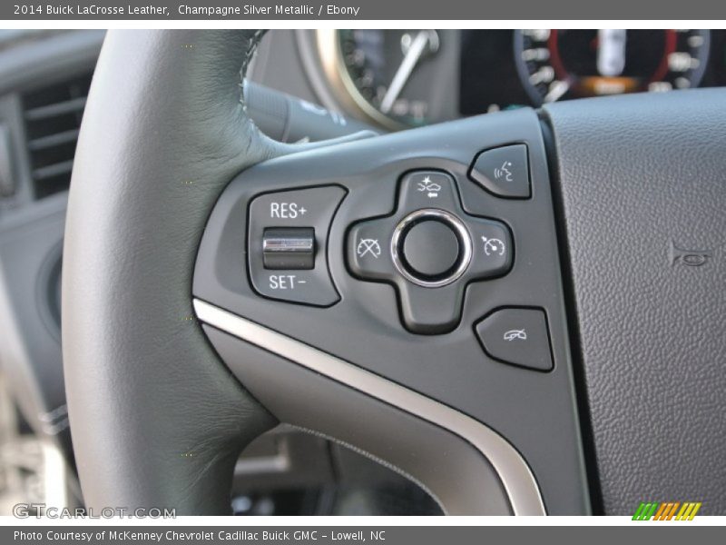 Champagne Silver Metallic / Ebony 2014 Buick LaCrosse Leather