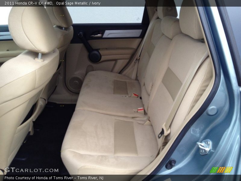 Opal Sage Metallic / Ivory 2011 Honda CR-V EX 4WD