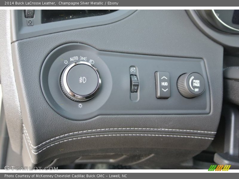 Champagne Silver Metallic / Ebony 2014 Buick LaCrosse Leather
