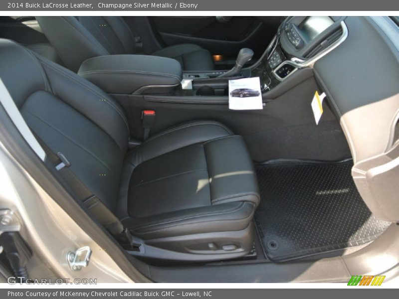 Champagne Silver Metallic / Ebony 2014 Buick LaCrosse Leather