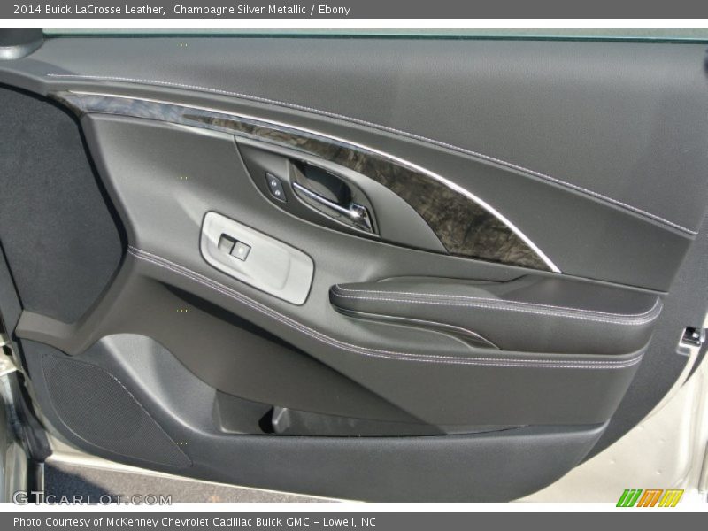 Champagne Silver Metallic / Ebony 2014 Buick LaCrosse Leather