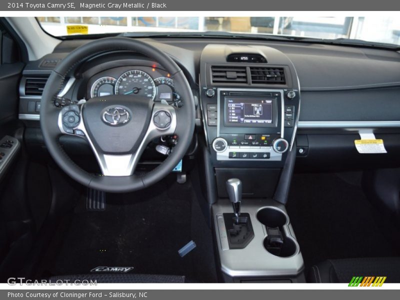 Magnetic Gray Metallic / Black 2014 Toyota Camry SE