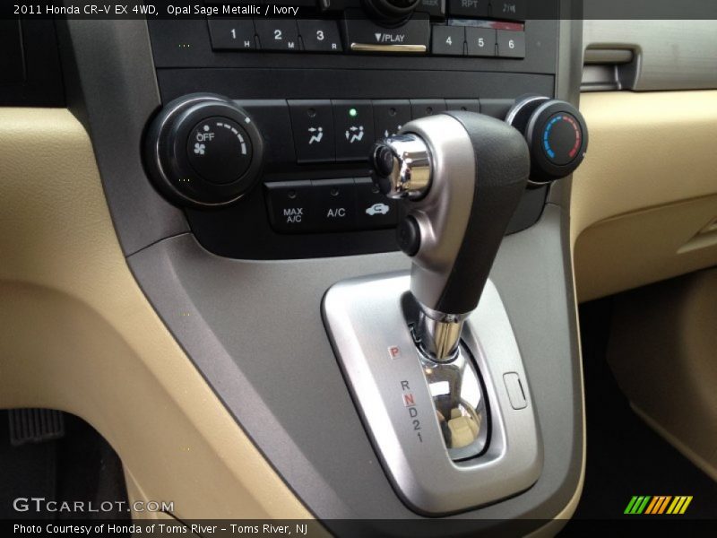 Opal Sage Metallic / Ivory 2011 Honda CR-V EX 4WD