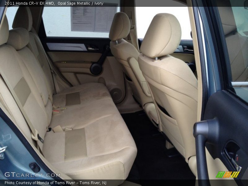 Opal Sage Metallic / Ivory 2011 Honda CR-V EX 4WD