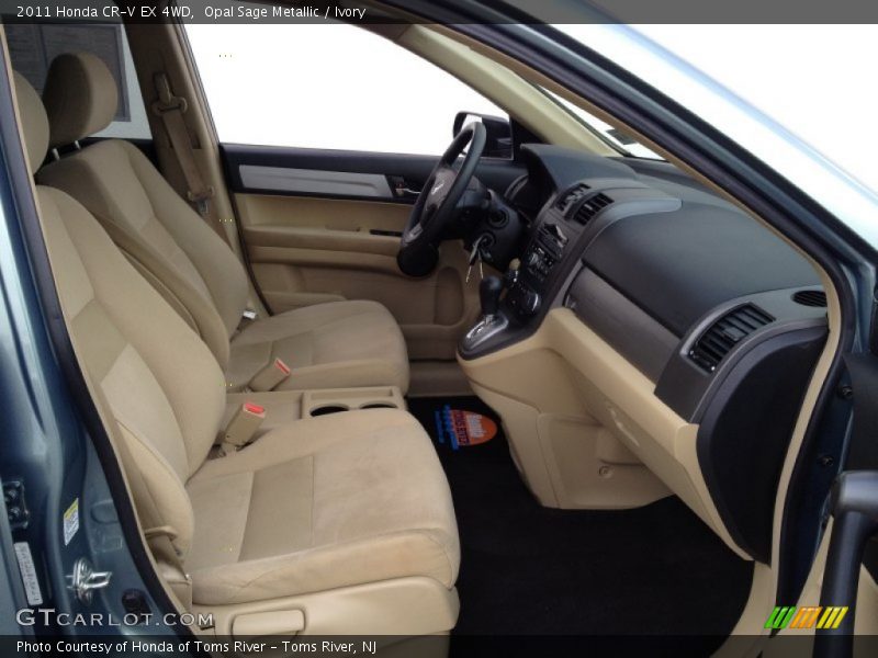 Opal Sage Metallic / Ivory 2011 Honda CR-V EX 4WD