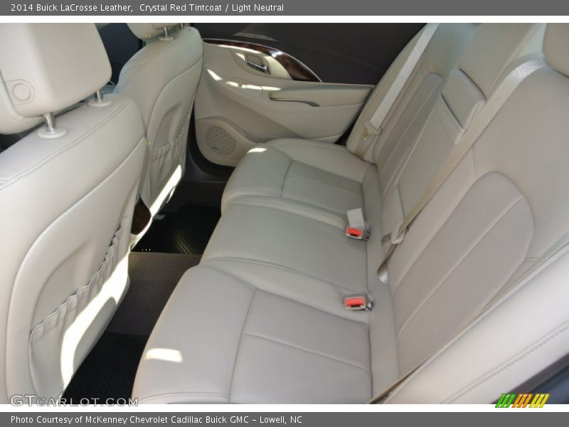 Crystal Red Tintcoat / Light Neutral 2014 Buick LaCrosse Leather