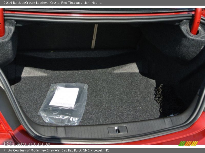 Crystal Red Tintcoat / Light Neutral 2014 Buick LaCrosse Leather