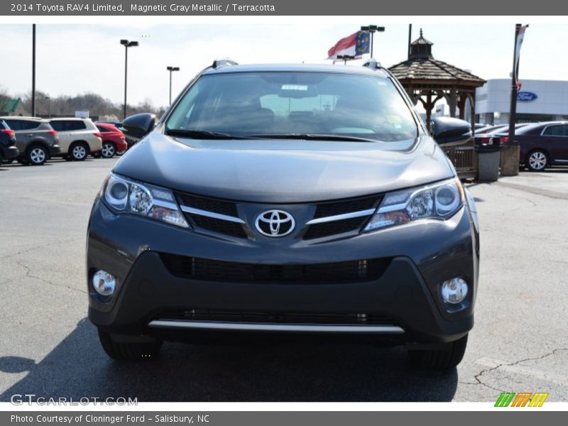 Magnetic Gray Metallic / Terracotta 2014 Toyota RAV4 Limited