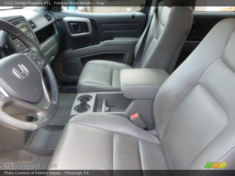 Polished Metal Metallic / Gray 2012 Honda Ridgeline RTL